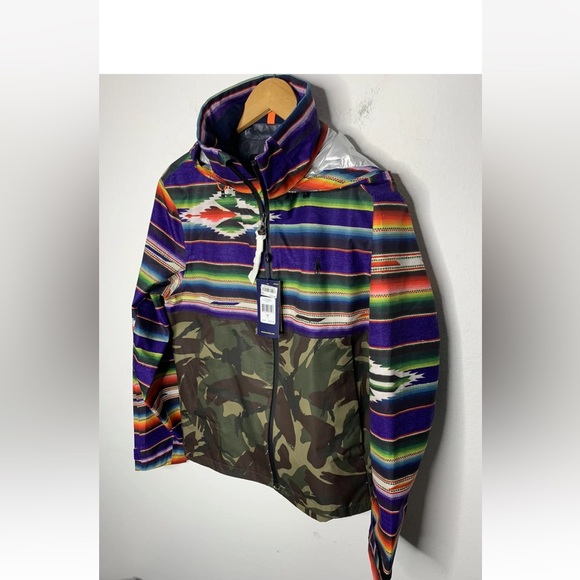 Polo Ralph Lauren Other - Men's Polo Ralph Lauren  Cami Southwestern Serape Jacket RRL Beacon Rugby Hood